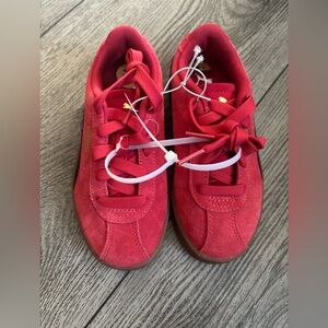 Puma Kids Red Sneakers NWOT